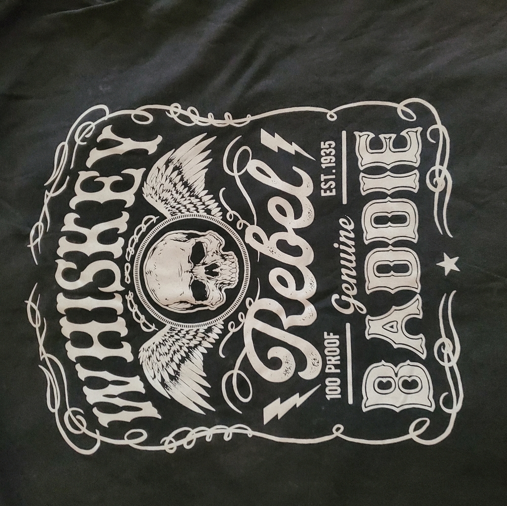 Whiskey rebel shirt